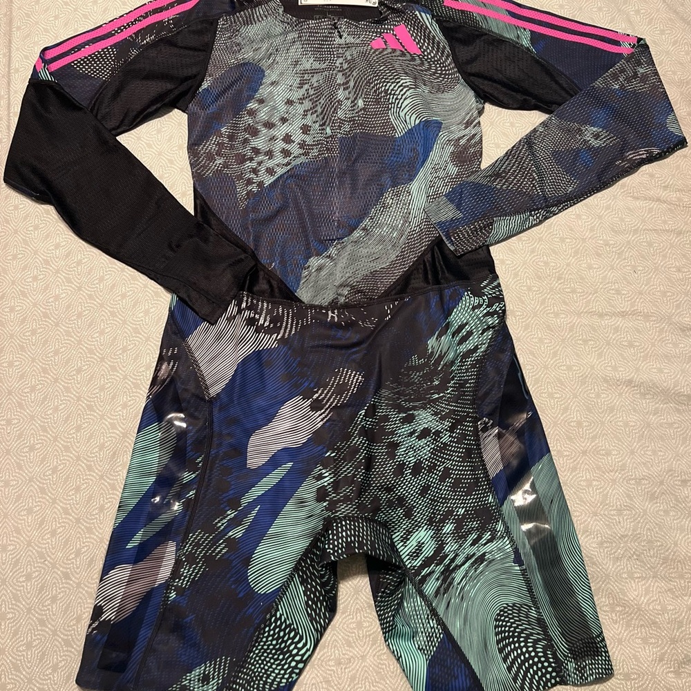 Adidas Multicolor Long-Sleeve Bodysuit